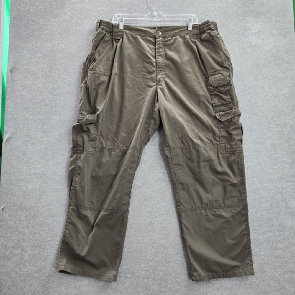 5.11 Tactical Series Men Pants 44X30 Olive Cargo Ripstop Workwear